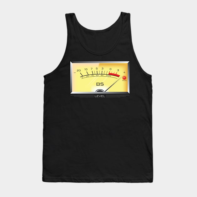 BS Meter PEAKED Tank Top by Cabin_13